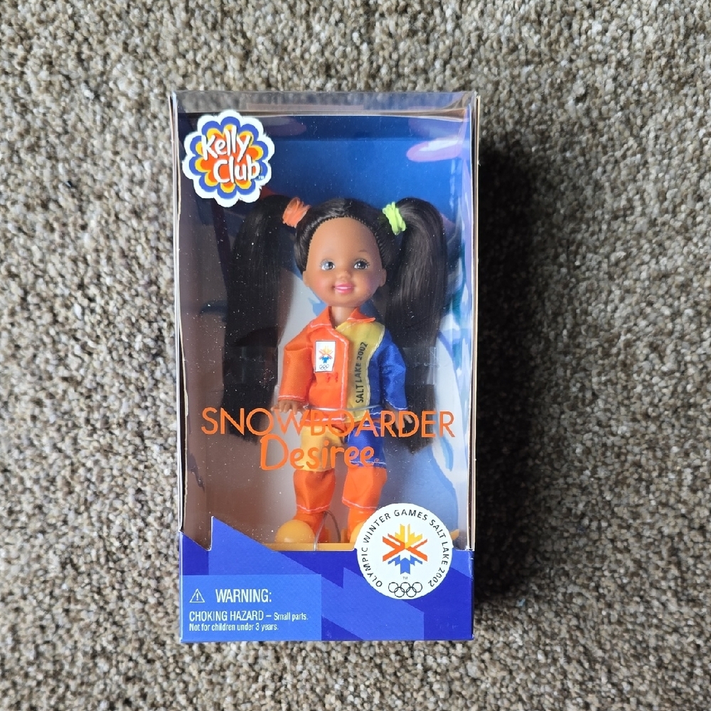 Kelly Club Snowboarder Desiree Doll  Olympic Winter Games Salt Lake 2002 Barbie